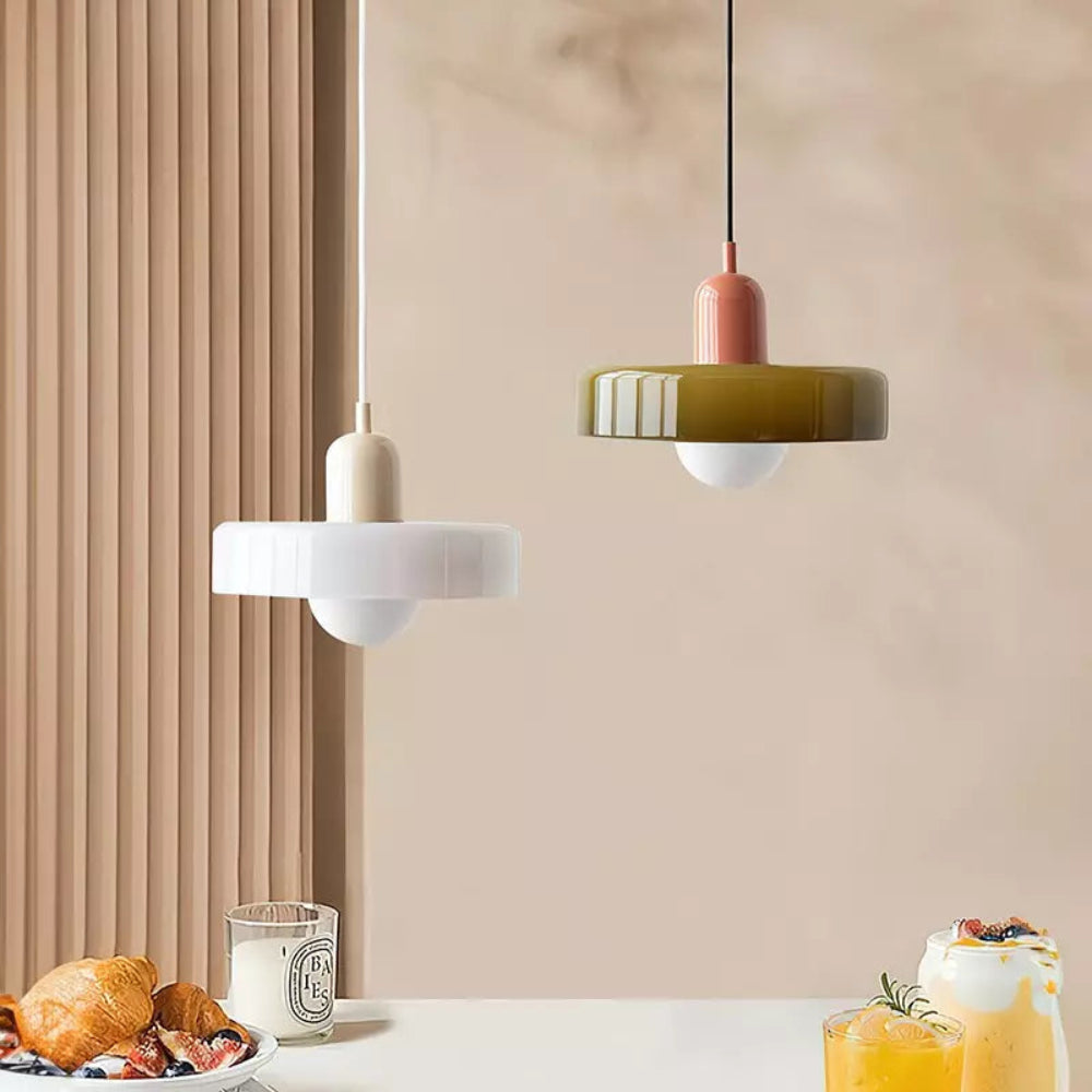 Verstellbarer Moderner Kronleuchter aus Glas mit Eleganten Glasschirmen – Ideal für Esszimmer und Wohnzimmer 7
