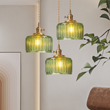 Vintage Pendelleuchte aus Kristallglas mit verstellbarer Höhe – Elegante Hängeleuchte für Esstisch und Wohnräume 3