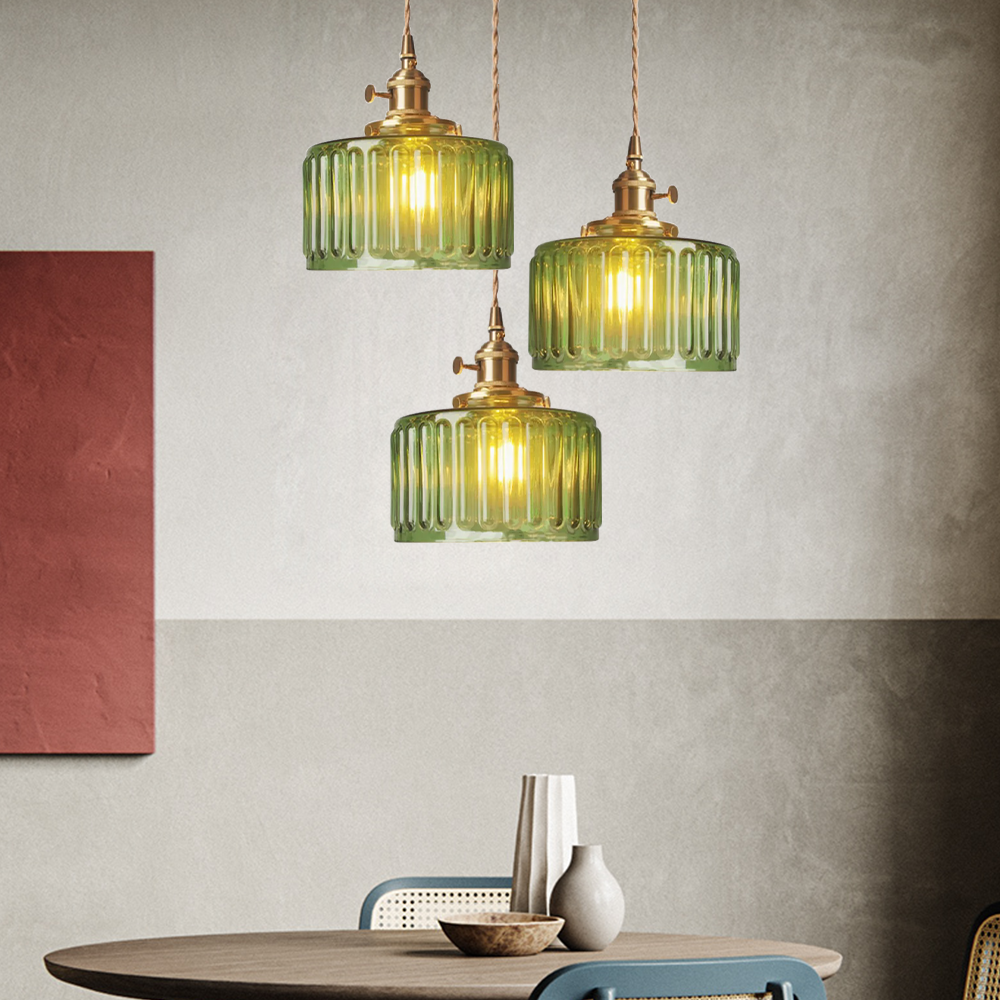 Vintage Pendelleuchte aus Kristallglas mit verstellbarer Höhe – Elegante Hängeleuchte für Esstisch und Wohnräume 4