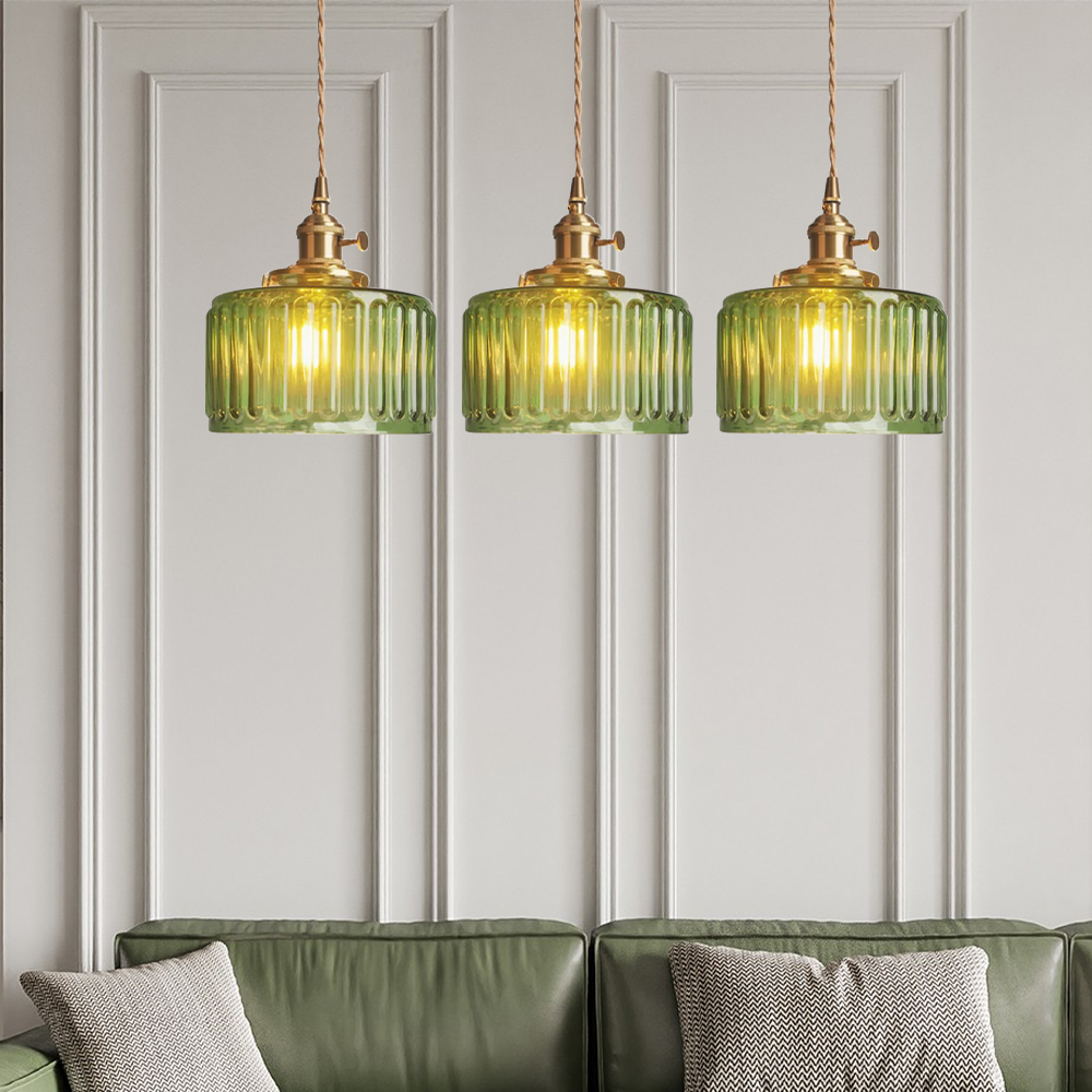 Vintage Pendelleuchte aus Kristallglas mit verstellbarer Höhe – Elegante Hängeleuchte für Esstisch und Wohnräume 5