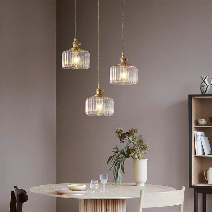 Vintage Pendelleuchte aus Kristallglas mit verstellbarer Höhe – Elegante Hängeleuchte für Esstisch und Wohnräume 9