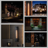 Vintage Wandleuchte Schwarz mit LED – Stilvolle Metall Wandlampe für Wohnzimmer und Badezimmer 3