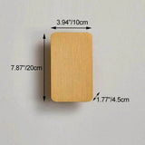 Wandleuchte Innen Minimalistisch mit 2 Lichtern aus Aluminium, LED Wandleuchte 5