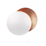 Wandleuchte mit drehbaren goldenen Scheiben – LED-Lampe für warmes Licht 7