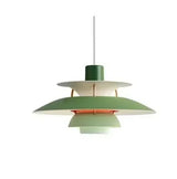 Moderne LED-Hängelampe mit Farbenfrohem Metalldesign für Esstisch und Wohnbereiche – E27 Fassung, Energieeffizient, IP20