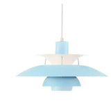 Moderne LED-Hängelampe mit Farbenfrohem Metalldesign für Esstisch und Wohnbereiche – E27 Fassung, Energieeffizient, IP20